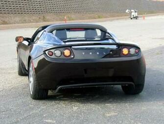 Tesla Roadster Race Car HD Wallpaper