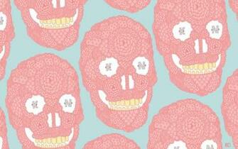 Pastel Skulls Wallpaper Myspace Background