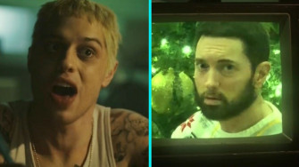 Eminem Makes Surprise Snl Appearance During Pete Davidson S