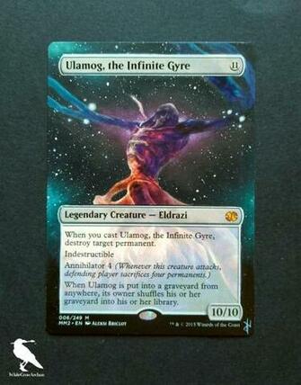 Ulamog The Infinite Gyre Galaxy Alter Mtgaltered