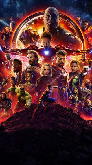 Avengers Infinity War Poster 4k Sony Xperia X Xz Z5 Wallpaper