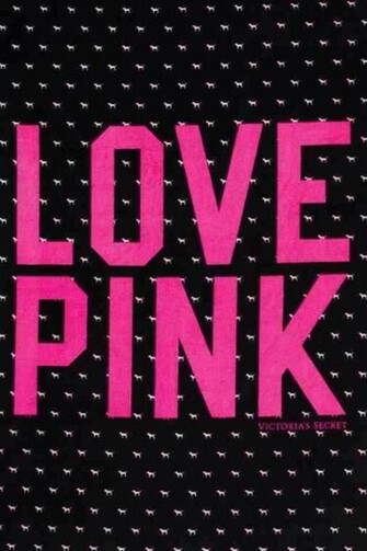 Love Pink Wallpaper Logo