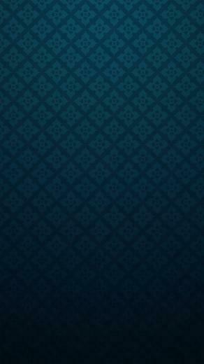 Dark Blue Flower Patterns Wallpaper iPhone