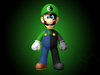 Luigi Super Mario Bros Wallpaper