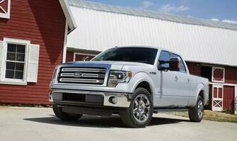 Ford F White HD Wallpaper Of Car