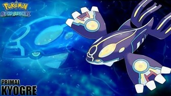 Alpha Sapphire Primal Kyogre Wallpaper By Piplupwater