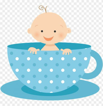 X Baby In A Teacup Clipart Png Image With