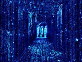 Blue Matrix Wallpaper Weddingdressin