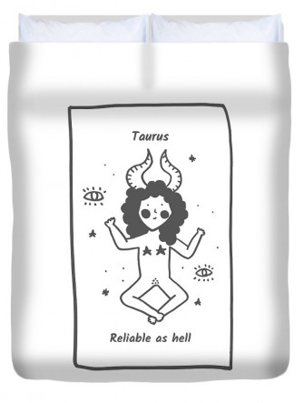 Taurus Reliable As Hell Cute Zodiac Sign Gift Astrology Lover For