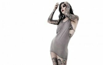 Wallpaper La Ink Kat Von D