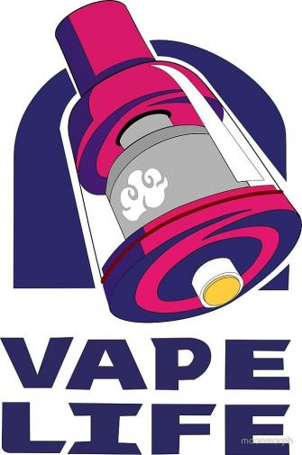 Vape Life By Moonmorph Art Logo