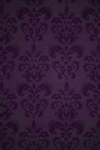 Purple Damask Wallpaper Para iPhone