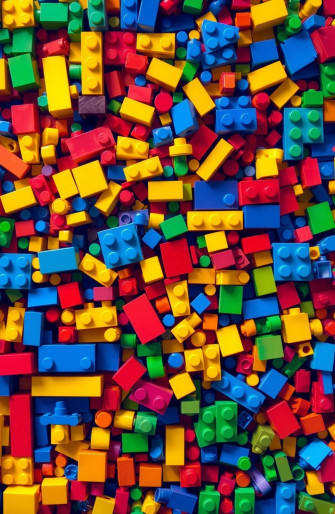 Lego Brick Wallpaper