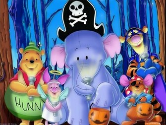 Wallpaper Disney Halloween HD Background Desktop