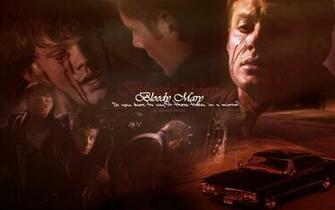Supernatural Bloody Mary By Ladyjenney Fan Art Wallpaper Movies Tv