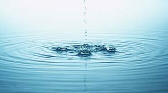 Clear Water Drops Splash Full HD Wallpaper