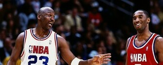 Nba Kobe Bryant Michael Jordan Basketball Wallpaper