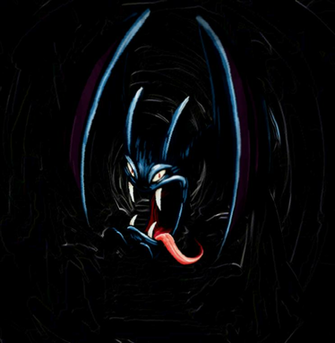 Golbat By Bleeding Raindrops