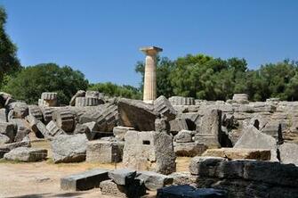 Best Statue Of Zeus At Olympia Wallpaper
