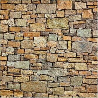 Non Woven Wallpaper Croatia Stonewall Mural Square