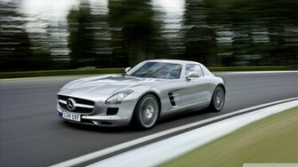 Mercedes Benz Sls Amg Speed Wallpaper