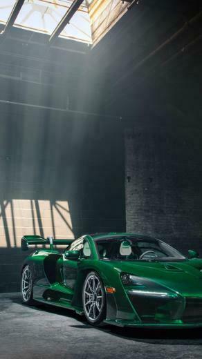 Wallpaper Mclaren Senna Gtr Green Carbon Supercar Cars 4k