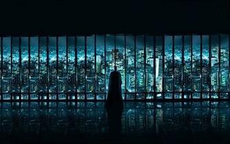 Batman Watching Over Gotham City Wallpaper