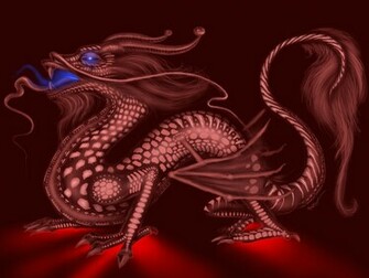 Fantasy Wallpaper Drachen