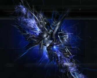 Fondos Abstractos Wallpaper Techno Abstract Blue7