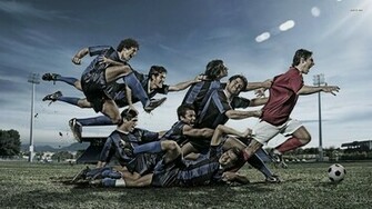 Football Teams Sports Soccer Funny Humor Wallpaper