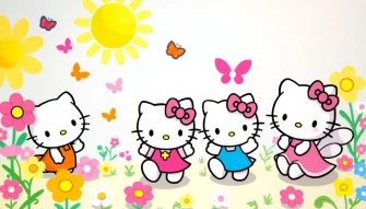 Hello Kitty And Friends Wallpaper