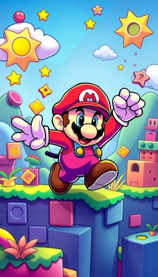 Mario Phone Wallpaper