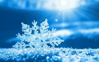 Snowflake Desktop Background Wallpaper