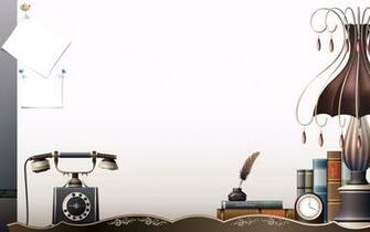 Old Fashioned Desk Wallpaper