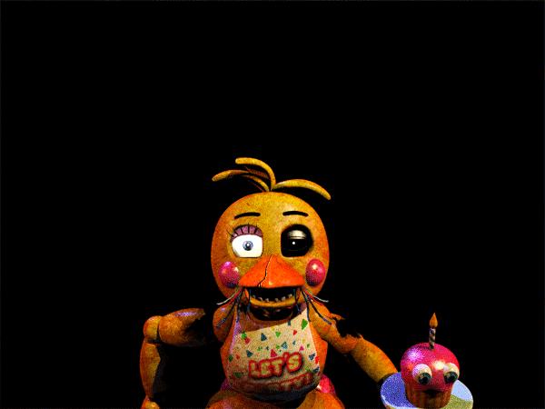 Fnaf Withered Toychica Gif By Christian2099
