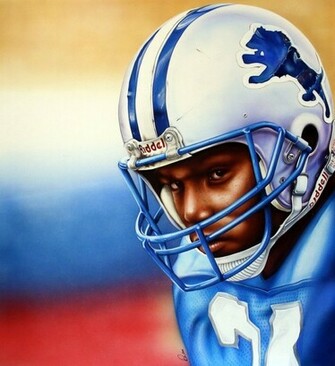 Barry Sanders By Retrodan16