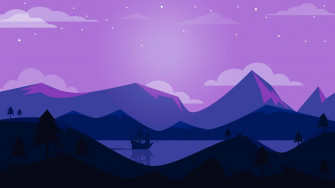 Minimalist Landscape 1440p Resolution HD 4k Wallpaper