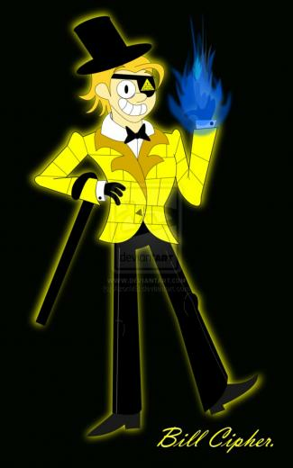 Bill Cipher Gravity Falls By Azormb