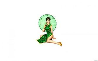 Pin Up Girls Wallpaper Art Desktop