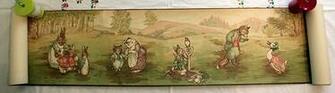 Beatrix Potter S Peter Rabbit Nursery Wallpaper Border Frieze Roll
