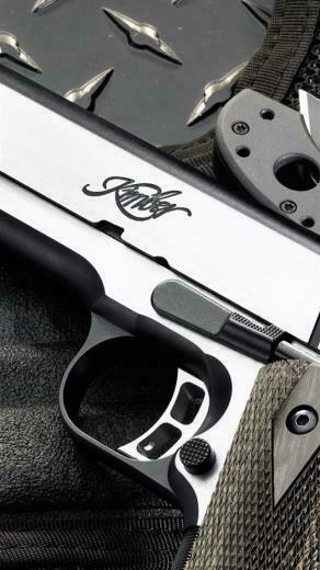 Pistol Wallpaper For iPhone Silver Gun
