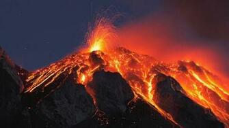 Spectacular Eruption In Stromboli Italy Image Via Places Under The