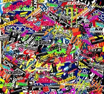 Sticker Bomb Wallpaper HD Car Pictures