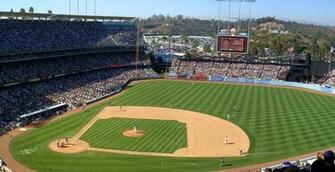 Dodger Stadium Background Net