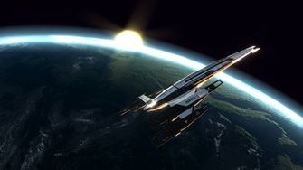 Mass Effect Normandy Wallpaper