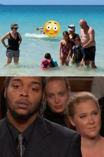 Hilarious Pics Of Ridiculous People Lurking In The Background
