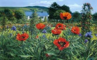 Huis Van Monet In Giverny Wallpaper