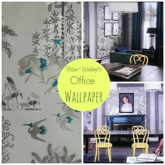 Blair Waldorf Office Wallpaper