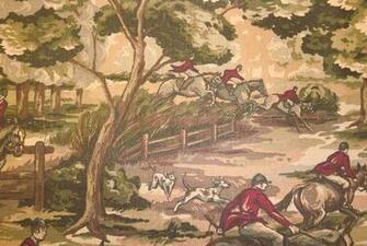 Leighton Hunt Toile Olive Ralph Lauren Interior Mall