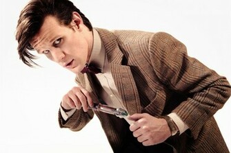 Wallpaper Doctor Who Matt Smith Male White